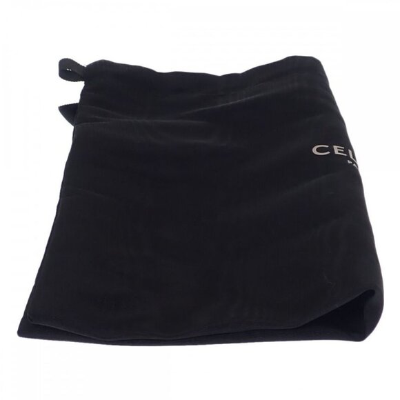 Celine Bucket M 2 aub 0930 C.38 no Hat Nylon Black main image 5